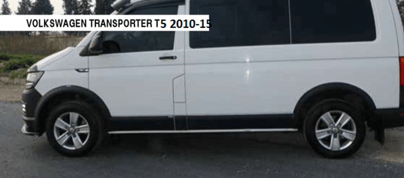 Skjermbreddere Dørlister Transporter  T5 2010-2015 L2 