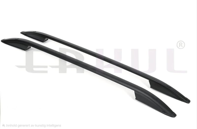 Universal Rails hardtop,tilhenger osv. 140 cm SORT 2 bein
