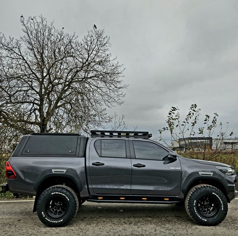 Hardtop T80 Line-X lakkert Toyota Hilux  DC (4 dører)  2016/21+ 