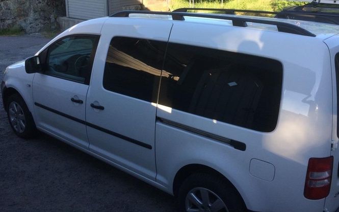 Hovedbilde Takrails VW Caddy Maxi 2010-2020 Sort 2 stk.